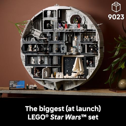 LEGO STAR WARS JUEGO DE CONSTRUCCIÓN DE ESTRELLA DE LA MUERTE PARA ADULTOS MAYORES DE 18 AÑOS COLECCIONABLE Y DECORACIÓN - 2