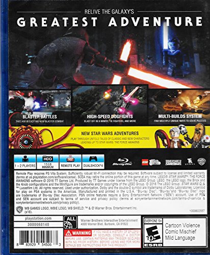 LEGO STAR WARS FORCE AWAKENS FOR PLAYSTATION 4 - 2