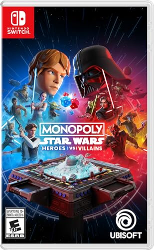 MONOPOLY STAR WARS HEROES VS VILLAINS NINTENDO SWITCH - 1