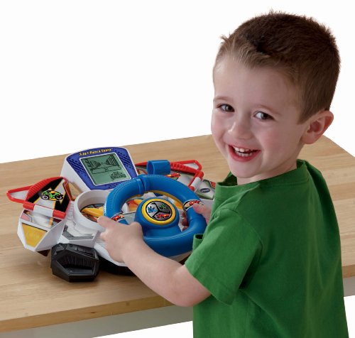 VTECH CARRERA Y APRENDE 3 EN 1 AZUL - 4