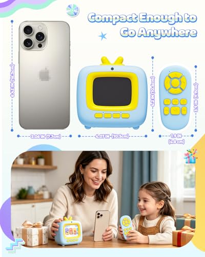 MÁQUINA DE HISTORIAS PARA NIÑOS CON JUGUETES DE TV PARA NIÑOS DE 3 A 8 AÑOS JUGUETES PARA NIÑOS PEQUEÑOS CON REPRODUCTOR - 3