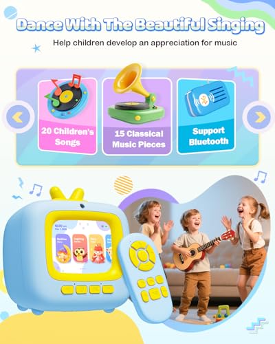 MÁQUINA DE HISTORIAS PARA NIÑOS CON JUGUETES DE TV PARA NIÑOS DE 3 A 8 AÑOS JUGUETES PARA NIÑOS PEQUEÑOS CON REPRODUCTOR - 5
