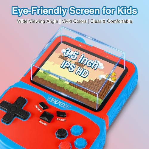 CONSOLA DE VIDEOJUEGOS PORTÁTIL PARA NIÑOS 220 JUEGOS CLÁSICOS RETRO INTEGRADOS REPRODUCTOR DE MANO PLUG PLAY CON PANTALLA IPS - 3
