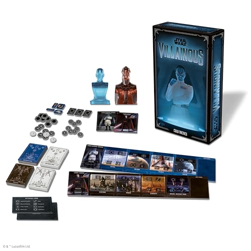 RAVENSBURGER STAR WARS VILLAINOUS JUEGO DE MESA DE ESTRATEGIA COLD TACTICS ÚNETE A DARTH MAUL Y AL CAPITÁN PHASMA EN ESTA - 3