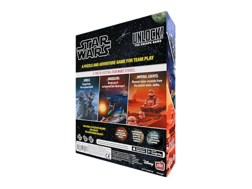 ASMODEE STAR WARS UNLOCK EL JUEGO DE ESCAPE EMBÁRCATE EN AVENTURAS ÉPICAS DE SALA DE ESCAPE EN UNA GALAXIA MUY MUY LEJANA JUEGO - 3