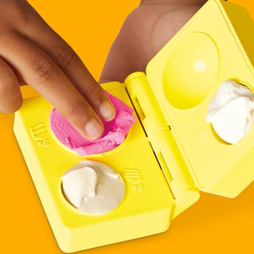 PLAYDOH SUPER SLICE CAKE PLAYSET HORNO DE JUGUETE CON ACCESORIOS DE COCINA Y 11 LATAS COMPUESTAS DE MODELADO ARTES - 4