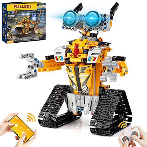 SILLBIRD KIT DE CONSTRUCCIÓN DE ROBOT CON CONTROL REMOTO REGALOS STEM PARA NIÑOS DE 8 A 13 AÑOS CODIFICACIÓN DE JUGUETES - 1