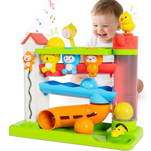 VOILBTOY JUGUETE MUSICAL PARA NIÑOS DE 12 AÑOS JUGUETES EDUCATIVOS PARA BEBÉS DE 1218 MESES JUGUETE DE BOLAS CON INGLÉS - 1