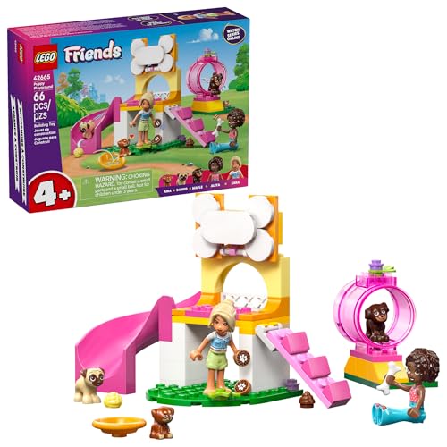 LEGO FRIENDS PUPPY PLAYGROUND JUGUETE DE CONSTRUCCIÓN DE JUEGOS DE SIMULACIÓN JUEGO CREATIVO DE NARRACIÓN DE HISTORIAS - 1