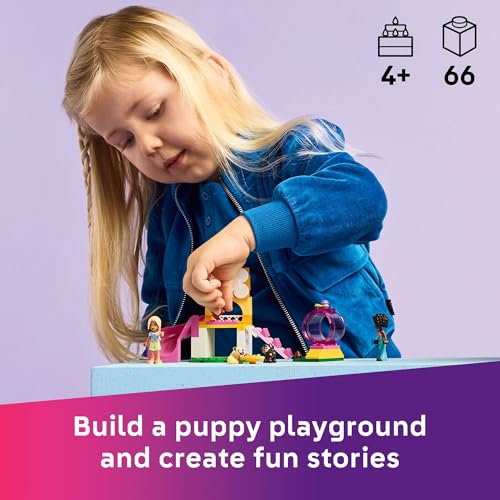 LEGO FRIENDS PUPPY PLAYGROUND JUGUETE DE CONSTRUCCIÓN DE JUEGOS DE SIMULACIÓN JUEGO CREATIVO DE NARRACIÓN DE HISTORIAS - 2