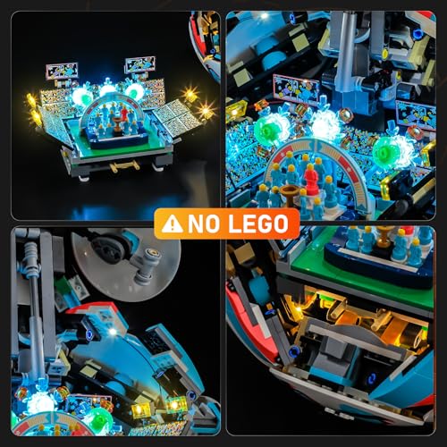 LIGHTAILING JUEGO DE LUCES LED PARA LEGO43019 EDITIONS BALL FÁCIL INSTALACIÓN CABLEADO OCULTO DECORACIÓN DEL HOGAR Y LISTO - 4