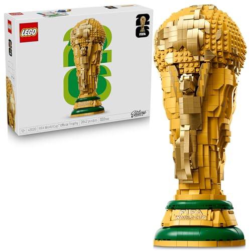 CONJUNTO DE CONSTRUCCIÓN DEL TROFEO OFICIAL DEL MUNDIAL DE LA FIFA DE LEGO EDICIONES KIT PARA EXHIBICIÓN EN DORMITORIO OFICINA - 1