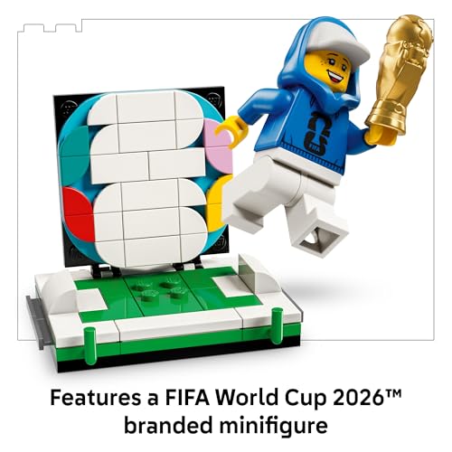 CONJUNTO DE CONSTRUCCIÓN DEL TROFEO OFICIAL DEL MUNDIAL DE LA FIFA DE LEGO EDICIONES KIT PARA EXHIBICIÓN EN DORMITORIO OFICINA - 5