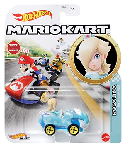 HOT WHEELS MARIO KART ROSALINA DIECAST CAR REINA DEL CUMPLEAÑOS - 1