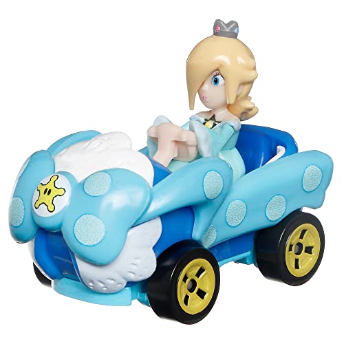 HOT WHEELS MARIO KART ROSALINA DIECAST CAR REINA DEL CUMPLEAÑOS - 4