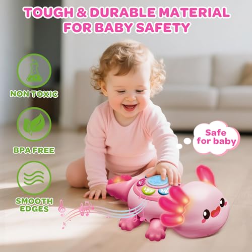 JUGUETES PARA BEBÉS DE 6 A 12 MESES JUGUETE LUMINOSO PARA TIEMPO DE BARRIGA DE 12 A 18 MESES JUGUETE MUSICAL EDUCATIVO TEMPRANO - 5