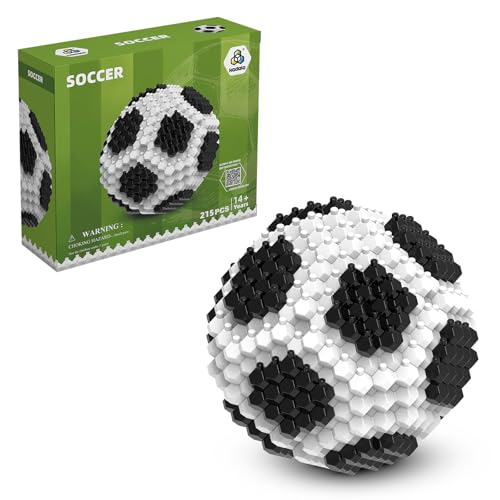 KADELE DIVERTIDO JUEGO DE CONSTRUCCIÓN DE FÚTBOL DE 215 PIEZAS BLOQUES DE CONSTRUCCIÓN STEM EXTREMADAMENTE DESAFIANTES - 1