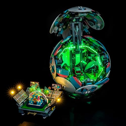 LOCOLEE KIT DE LUCES COMPATIBLE CON BALÓN DE FÚTBOL LEGO 43019 SIN LUCES REALES SOLAMENTE ACCESORIOS DE ILUMINACIÓN LED - 1