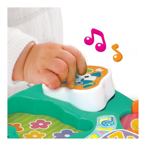 WINFUN LIGHTS N SOUNDS ANIMAL PUZZLE ROMPECABEZAS INTERACTIVO PARA NIÑOS PEQUEÑOS CON 6 PIEZAS DE ANIMALES GRUESOS LUCES MÚSICA - 4