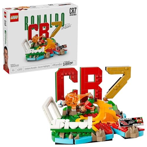 LEGO EDITIONS CRISTIANO RONALDO JUEGO DE CONSTRUCCIÓN PARA NIÑOS Y NIÑAS A PARTIR DE 10 AÑOS REGALO DE FÚTBOL COLECCIONABLE - 1
