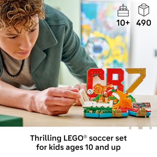 LEGO EDITIONS CRISTIANO RONALDO JUEGO DE CONSTRUCCIÓN PARA NIÑOS Y NIÑAS A PARTIR DE 10 AÑOS REGALO DE FÚTBOL COLECCIONABLE - 2