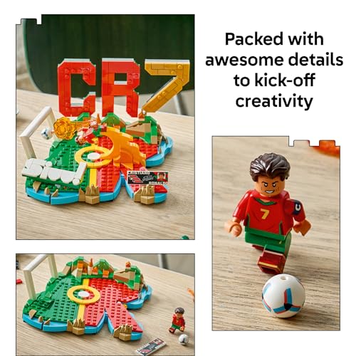 LEGO EDITIONS CRISTIANO RONALDO JUEGO DE CONSTRUCCIÓN PARA NIÑOS Y NIÑAS A PARTIR DE 10 AÑOS REGALO DE FÚTBOL COLECCIONABLE - 3