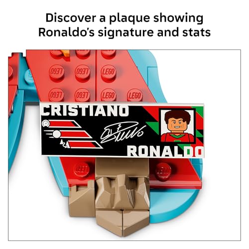 LEGO EDITIONS CRISTIANO RONALDO JUEGO DE CONSTRUCCIÓN PARA NIÑOS Y NIÑAS A PARTIR DE 10 AÑOS REGALO DE FÚTBOL COLECCIONABLE - 4