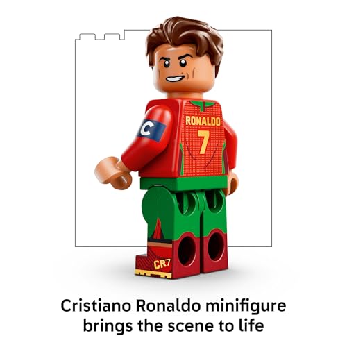 LEGO EDITIONS CRISTIANO RONALDO JUEGO DE CONSTRUCCIÓN PARA NIÑOS Y NIÑAS A PARTIR DE 10 AÑOS REGALO DE FÚTBOL COLECCIONABLE - 5