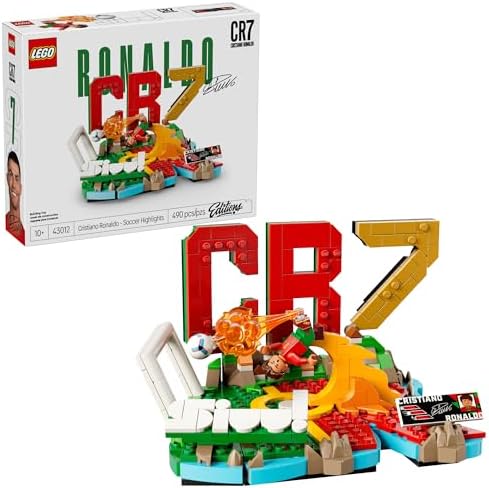 LEGO EDITIONS CRISTIANO RONALDO - JUEGO DE CONSTRUCCIÓN PARA NIÑOS Y NIÑAS, A PARTIR DE 10 AÑOS, REGALO DE FÚTBOL - 7