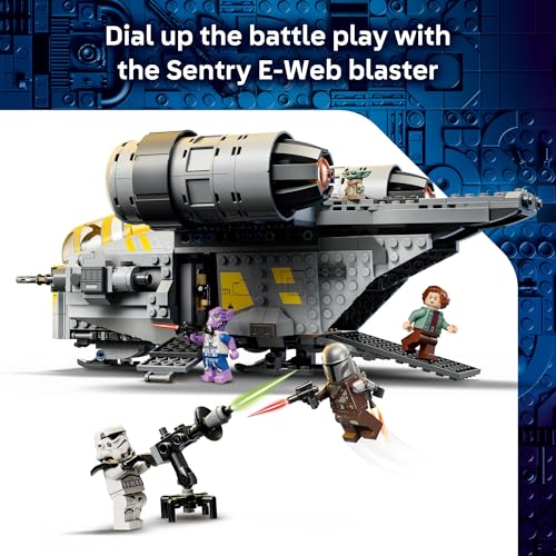 LEGO STAR WARS THE MANDALORIAN Y GROGU THE RAZOR CREST JUEGO DE CONSTRUCCIÓN Y EXHIBICIÓN PARA NIÑOS Y NIÑAS A PARTIR DE 10 AÑOS - 4