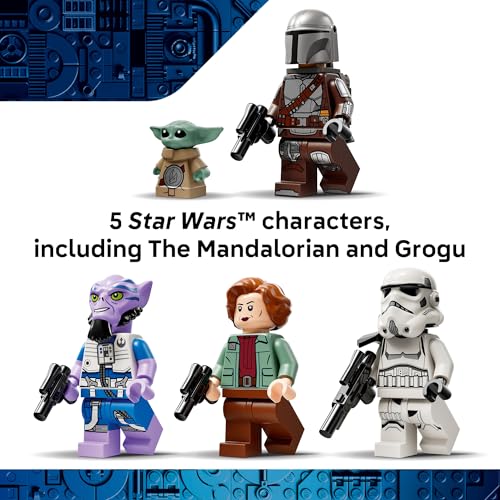 LEGO STAR WARS THE MANDALORIAN Y GROGU THE RAZOR CREST JUEGO DE CONSTRUCCIÓN Y EXHIBICIÓN PARA NIÑOS Y NIÑAS A PARTIR DE 10 AÑOS - 5