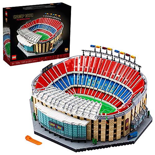 LEGO ICONS CAMP NOU FC BARCELONA SOCCER STADIUM 10284 KIT DE CONSTRUCCIÓN GRANDE PARA ADULTOS IDEA DE REGALO - 1