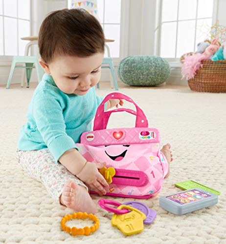 FISHERPRICE LAUGH LEARN MY SMART PURSE ROSA JUGUETE MUSICAL PARA BEBÉ - 2