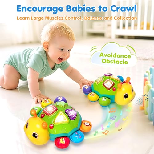 JUGUETES DE GATEO PARA BEBÉS DE 6 A 12 MESES JUGUETES MUSICALES PARA BEBÉS DE 7 8 9 10 11 MESES JUGUETE EDUCATIVO DE APRENDIZAJE - 3