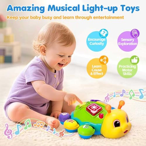 JUGUETES DE GATEO PARA BEBÉS DE 6 A 12 MESES JUGUETES MUSICALES PARA BEBÉS DE 7 8 9 10 11 MESES JUGUETE EDUCATIVO DE APRENDIZAJE - 4
