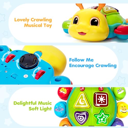JUGUETES DE GATEO PARA BEBÉS DE 6 A 12 MESES JUGUETES MUSICALES PARA BEBÉS DE 7 8 9 10 11 MESES JUGUETE EDUCATIVO DE APRENDIZAJE - 5