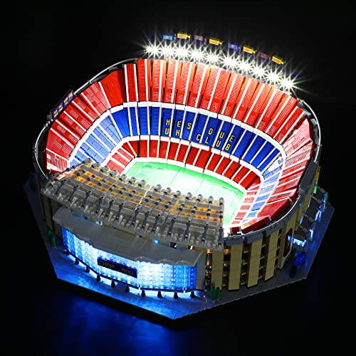 KIT DE LUCES LED GEAMENT COMPATIBLE CON LEGO CAMP NOU FC BARCELONA JUEGO DE ILUMINACIÓN PARA EL MODELO DE CONSTRUCCIÓN CREATOR - 1