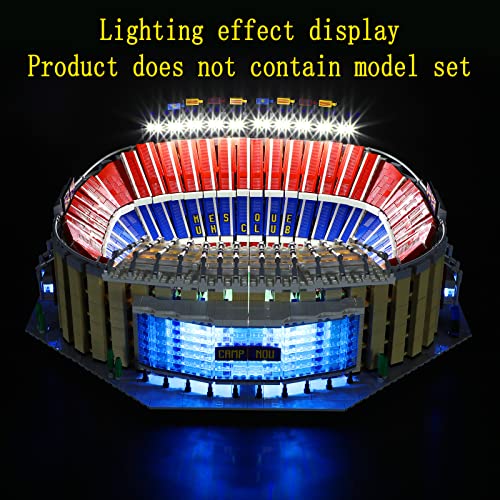 KIT DE LUCES LED GEAMENT COMPATIBLE CON LEGO CAMP NOU FC BARCELONA JUEGO DE ILUMINACIÓN PARA EL MODELO DE CONSTRUCCIÓN CREATOR - 4