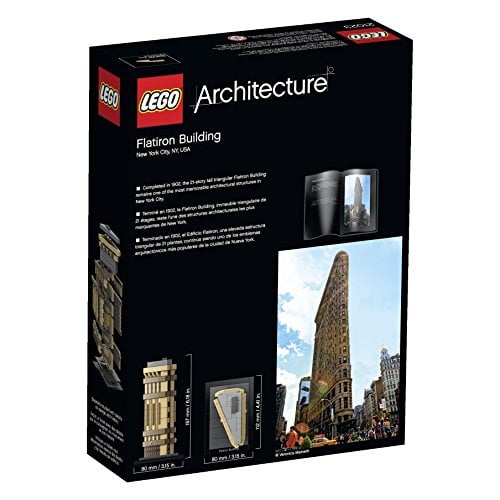 ARQUITECTURA 6101026 EDIFICIO FLATIRON 21023 KIT DE CONSTRUCCIÓN DE LEGO - 3