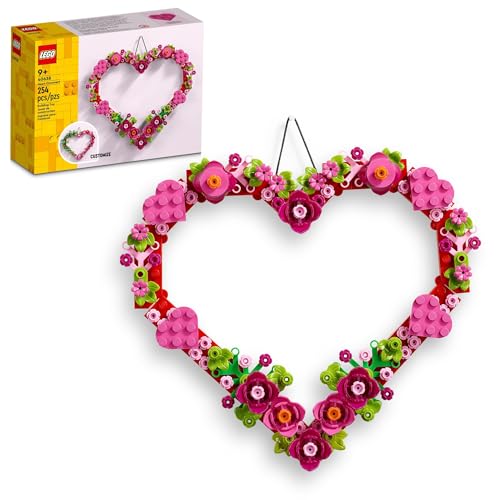 LEGO JUEGO DE JUGUETES DE CONSTRUCCIÓN DE ADORNOS DE CORAZÓN IDEA DIVERTIDA DE ARTES Y MANUALIDADES PARA NIÑAS Y NIÑOS A PARTIR - 1