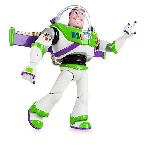 DISNEY STORE BUZZ LIGHTYEAR FIGURA DE ACCIÓN PARLANTE INTERACTIVA OFICIAL DE TOY STORY INCLUYE MÁS DE 10 FRASES EN INGLÉS - 1