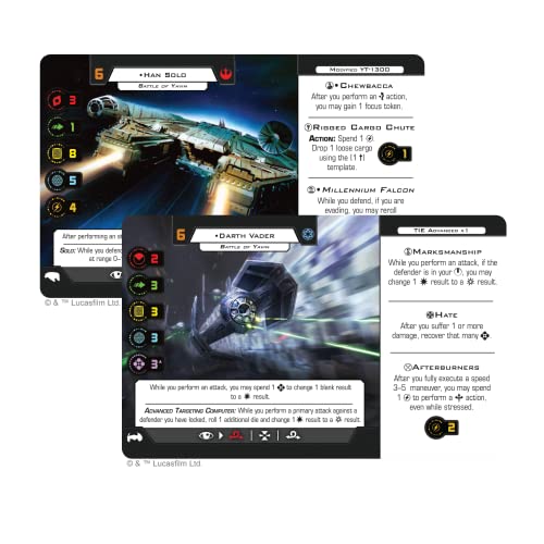 STAR WARS XWING 2 EDICIÓN JUEGO DE MINIATURA BATTLE OF YAVIN BATTLE PACK JUEGO DE ESTRATEGIA PARA NIÑOS Y ADULTOS MAYORES DE 14 - 2