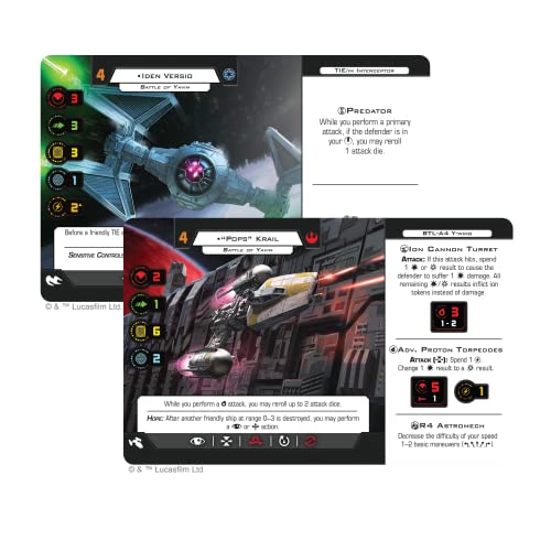 STAR WARS XWING 2 EDICIÓN JUEGO DE MINIATURA BATTLE OF YAVIN BATTLE PACK JUEGO DE ESTRATEGIA PARA NIÑOS Y ADULTOS MAYORES DE 14 - 3