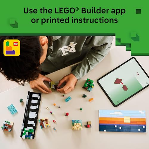 LEGO MINECRAFT MINI BIOMES JUGUETE DE CONSTRUCCIÓN Y SIMULACIÓN PARA NIÑOS Y NIÑAS JUEGO DE VIDEOJUEGOS Y FIGURAS DE JUGUETE - 6