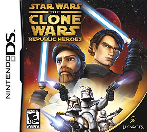 STAR WARS THE CLONE WARS REPUBLIC HEROES NINTENDO DS RENEWED - 1