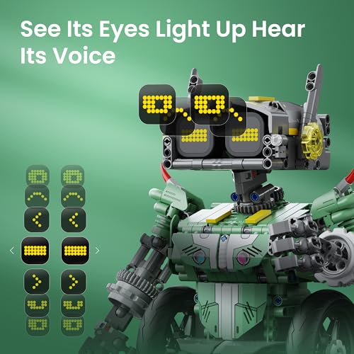 SILLBIRD KIT DE CONSTRUCCIÓN DE AUTOMÓVILES ROBOT CON CONTROL REMOTO PARA NIÑOS DE 8 A 14 AÑOS JUGUETE ROBÓTICO - 3