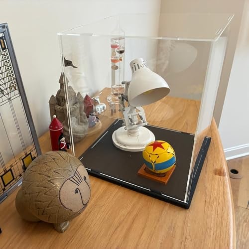 ESTUCHE DE EXHIBICIÓN DE ACRÍLICO GRUESO Y TRANSPARENTE PARA LEGO 76429 SOMBRERO SELECCIONADOR PARLANTE 10338 31152 43270 43238 - 4
