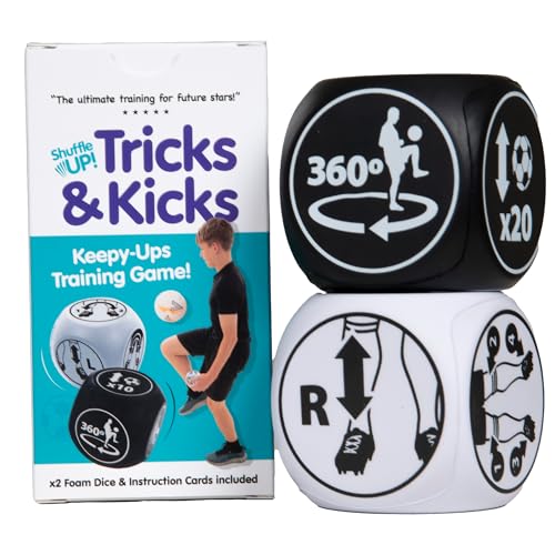 SHUFFLE UP TRICKS KICKS JUEGO DE DADOS DE FÚTBOL DADOS DE ENTRENAMIENTO DE HABILIDADES DESAFIANTES PARA FÚTBOL JUEGOS DE FÚTBOL - 1