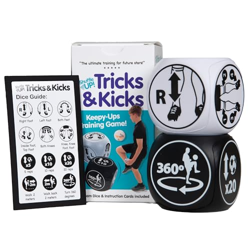 SHUFFLE UP TRICKS KICKS JUEGO DE DADOS DE FÚTBOL DADOS DE ENTRENAMIENTO DE HABILIDADES DESAFIANTES PARA FÚTBOL JUEGOS DE FÚTBOL - 3