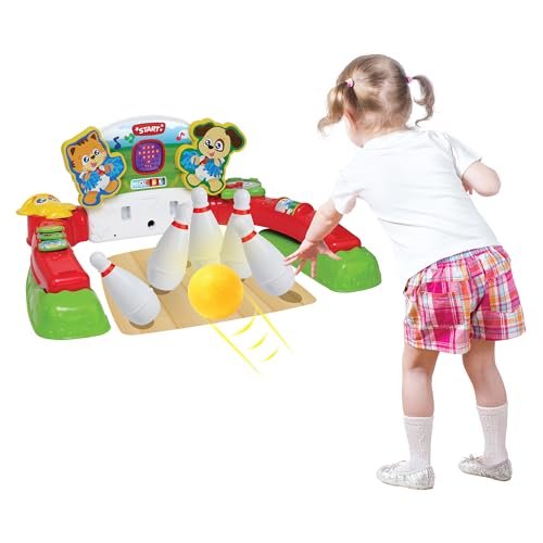 WINFUN CENTRO DEPORTIVO 4 EN 1 4 MODOS FÚTBOL BALONCESTO BOLOS Y GOLF PANTALLA LED JUGUETE INTERACTIVO TRANSFORMADOR NIÑOS - 4